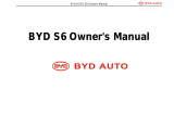 BYD S6 Owner's manual