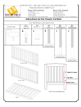 boori Pioneer Cot/Bed Operating instructions