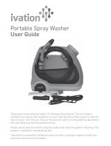 Ivation Portable Spray Washer User manual