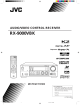 JVC RX-9000VBK User manual