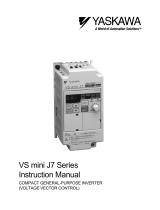 YASKAWA VS mini CIMR-J7AU20P1 User manual