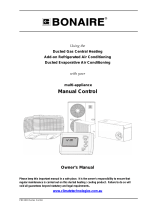 Climate Technologies Manual Control Multi Appliance Owner's manual