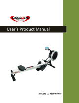 LifeCore Fitness LC-R100 User's Product Manual