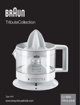 Braun CJ 3000 User manual