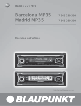 Blaupunkt MP35 User manual