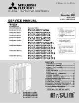 Mitsubishi Electric PUHZ-HRP71VHA User manual