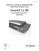 Colortrac SmartLF Cx 40C Operating instructions
