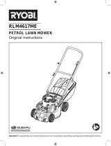 Ryobi RLM4617ME Original Instructions Manual