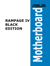 Asus RAMPAGE IV BLACK EDITION User manual