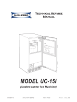 Sub-Zero UC-15I User manual