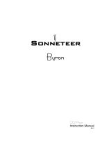 SONNETEER Byron User manual