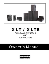 Atlas Sound XLT User manual
