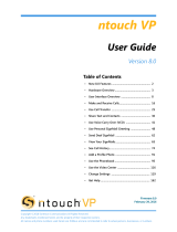 Sorenson ntouch VP User manual