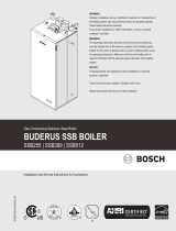 Buderus SSB255 Owner's manual