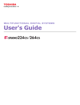 Toshiba e-STUDIO 264cs User manual