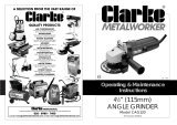Clarke CAG120 Operating & Maintenance Instructions