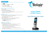 Yealink W56H Quick Reference User Manual