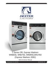 Dexter Laundry T-1450 6-Cycle Express User manual