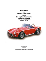 Era Replica Automobiles 427 ROADSTER User manual