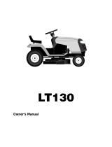 Husqvarna LT130 User manual