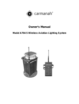 Carmanah A704-5 Owner's manual