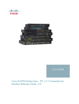 Cisco 350X Series Stackable Managed Switches Reference guide