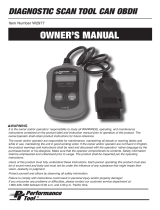 Performance Tool W2977 Owner's manual