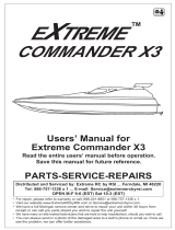 Extreme Networks Commander X3 User manual