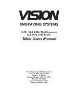 Vision 2424 User manual