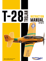 Durafly T-28 Trojan Naval Aviation Centennial Edition PNF User manual