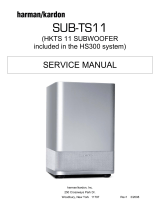 Harman Kardon SUB-TS11 User manual