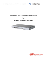Interflex IF-4070 Installation And Connection Instructions