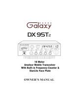 Galaxy DX95T2 Owner's manual