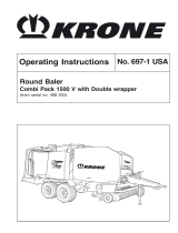 Krone Combi Pack 1500 V Operating instructions