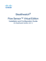 Cisco Stealthwatch Flow Sensor Virtual Appliance Installation and Configuration Guide