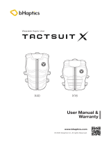 Bhaptics Tactsuit X40 User Manual & Warranty