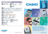 Casio FC-1000 User manual