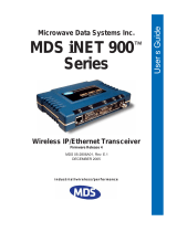 GE MDS MDS iNET 900 User manual