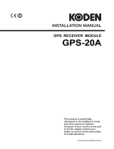 Koden GPS-20A Installation guide