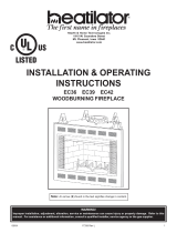 Heatilator EC36 User manual