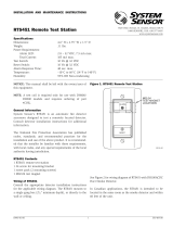 System Sensor RTS451 Installation And Maintenance Instructions