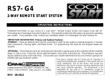 Cool Start RS-7 Operating instructions