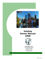 Veloteq 2008 Challenger RSV-GT Owner's manual