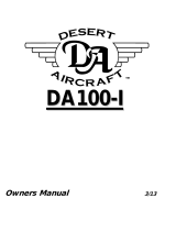 Desert Aircraft DA100-I Owner's manual