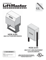 Chamberlain LiftMaster Professional SL585 Owner's manual