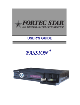 Fortec Star PASSION+ User manual