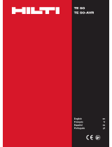 Hilti TE 50 Operating Instructions Manual