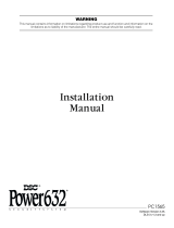 DSC Power632 Installation guide