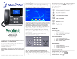 Yealink SIP-T57W Quick User Manual