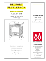 FRANCO BELGE 154 03 05 Belfort Flueless GN Technical Manual